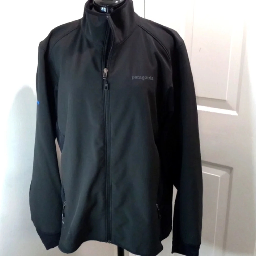 Patagonia Mens Sz L Black - Picture 2 of 7